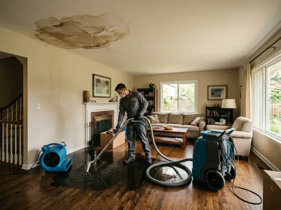 attic-pipe-burst-ceiling-drip-008 — frequently asked questions, Water Damage Restoration & Carpet Care in South Berwick, ME